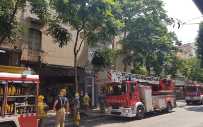 Tres dotacions de bombers han extingit al foc | Raquel García